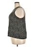 Nine West Silver Sleeveless Blouse Size XXL - photo 5
