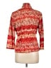 Rafaella Red 3/4 Sleeve Blouse Size Lg Petite - photo 2