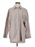 Maeve by Anthropologie Solid Tan 3/4 Sleeve Button-Down Shirt Size S - photo 1
