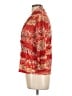 Rafaella Red 3/4 Sleeve Blouse Size Lg Petite - photo 5
