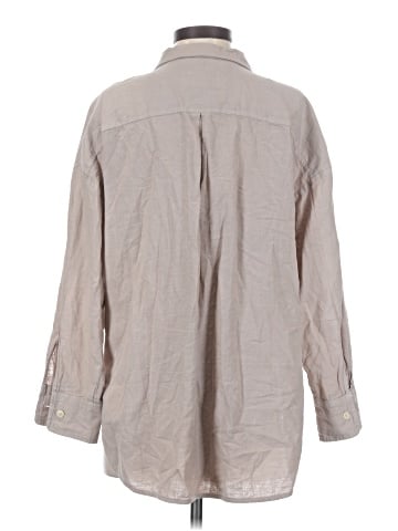 Maeve by Anthropologie 3/4 Sleeve Button-Down Shirt (view 2)