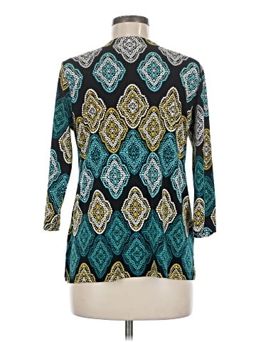 JM Collection 3/4 Sleeve Blouse (view 2)