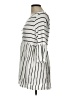 Assorted Brands Stripes Silver Gray Casual Dress Size L - photo 5