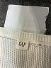 Gap White Pullover Sweater Size M - photo 7