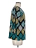 JM Collection Teal 3/4 Sleeve Blouse Size M (petite) - photo 4