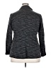 Nine West Chevron-herringbone Gray Blazer Size XXL - photo 2