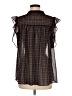 Assorted Brands Polka Dots Black Sleeveless Blouse One size - photo 2
