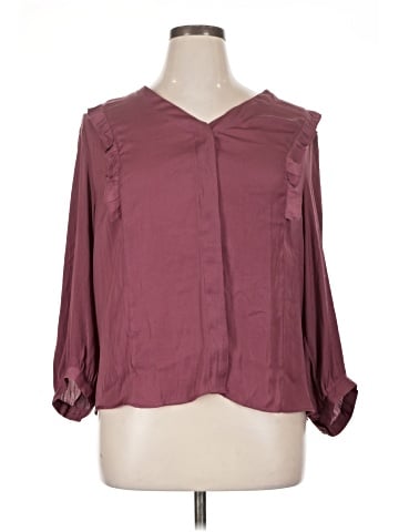 Simply Vera Vera Wang 3/4 Sleeve Blouse (view 1)