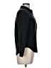 Assorted Brands 100% Silk Solid Black Long Sleeve Silk Top Size M - photo 4