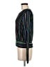 Diane von Furstenberg Stripes Black Pullover Sweater Size M - photo 5