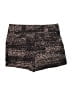 Apt. 9 100% Rayon Animal Print Black Shorts Size 14 - photo 1