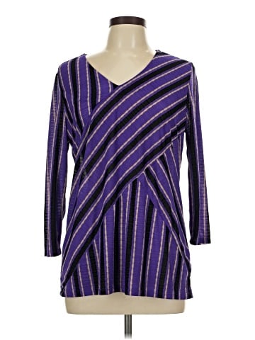 Dana Buchman Long Sleeve Blouse (view 1)