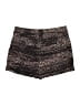 Apt. 9 100% Rayon Animal Print Black Shorts Size 14 - photo 2