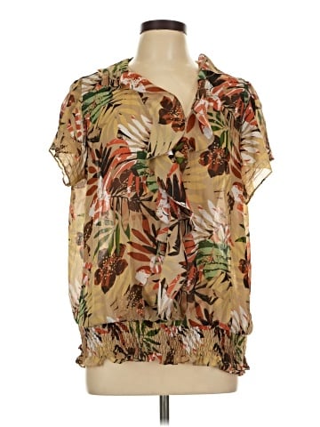 DressBarn Short Sleeve Blouse (view 1)