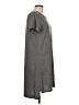 Mossimo Solid Gray Casual Dress Size L - photo 4