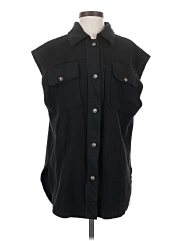 Adora Sleeveless Button-Down Shirt (view 1)