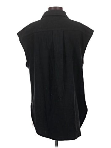 Adora Sleeveless Button-Down Shirt (view 2)