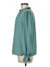 J.Crew 100% Polyester Teal Long Sleeve Blouse Size M - photo 5