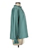 J.Crew 100% Polyester Teal Long Sleeve Blouse Size M - photo 4