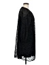 Ann Taylor LOFT 100% Polyester Stars Black Cocktail Dress Size Med Petite - photo 4