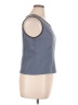 Perceptions 100% Polyester Gray Sleeveless Top Size 16 - photo 4