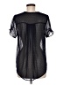 DR2 Black Short Sleeve Blouse Size M - photo 2