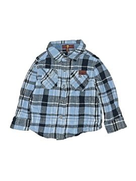 7 For All Mankind Long Sleeve Button Down Shirt