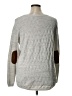 Lety & Me Silver Pullover Sweater Size 1X - photo 2