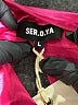Ser.O.Ya Pink Long Sleeve Blouse Size L - photo 7
