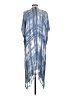 Vince Camuto 100% Viscose Blue Poncho Size M (estimated) - photo 2