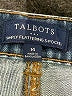 Talbots Outlet Solid Blue Jeans Size 14 - photo 4