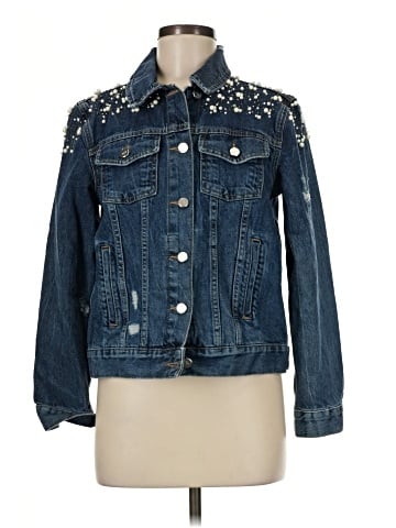 Pilcro and the Letterpress Denim Jacket (view 1)