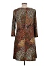 MSK Paisley Brown Casual Dress Size L (estimated) - photo 2