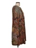 MSK Paisley Brown Casual Dress Size L (estimated) - photo 4