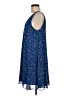 Charles Henry 100% Polyester Stars Blue Cocktail Dress Size M - photo 5
