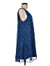 Charles Henry 100% Polyester Stars Blue Cocktail Dress Size M - photo 4