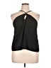 Shein Curve Black Sleeveless Blouse Size 16 Plus (2) - photo 1