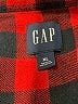 Gap 100% Cotton Plaid Red Long Sleeve Button-Down Shirt Size XL - photo 7