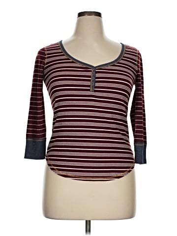 Self Esteem Long Sleeve Henley (view 1)