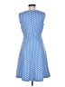 Talbots Polka Dots Blue Casual Dress Size M (petite) - photo 2