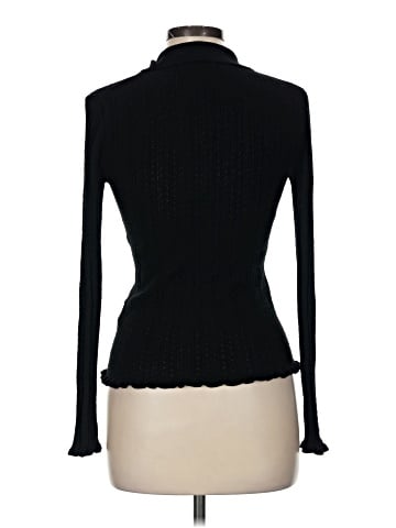 Madewell Ruffle-Trim Pointelle Cardigan (view 2)