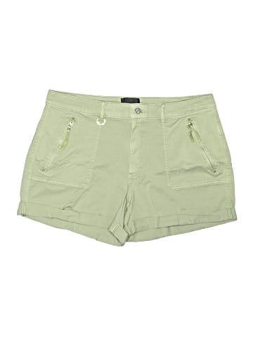 White House Black Market Khaki Shorts (view 1)