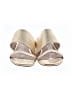 Intentionally ______ 100% Leather Gold Sandals Size 8 - photo 2