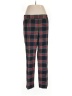 Talbots Plaid Red Casual Pants Size 12 - photo 1