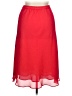 Draper's & Damon's 100% Polyester Solid Red Formal Skirt Size 16 Petite - photo 2