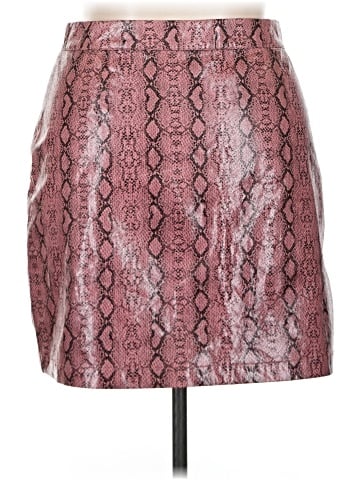 Lazy Oaf Faux Leather Skirt (view 2)