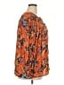 Old Navy 100% Rayon Orange 3/4 Sleeve Blouse Size XXL - photo 4
