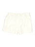 Assorted Brands Solid Ivory Shorts Size L - photo 2