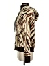 Cozy Casuals Animal Print Brown Track Jacket Size XS - photo 5