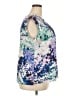 Talbots 100% Polyester Purple Sleeveless Blouse Size 18 Petite - photo 4